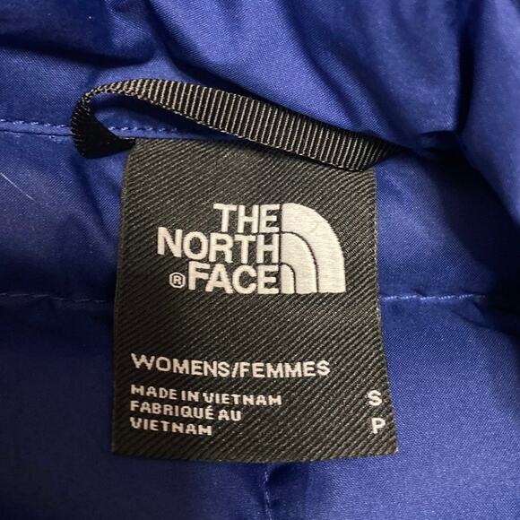The North Face Thermoball Eco 2.0 Women's Blue Full zip Quilted Coat Jacket Sz S - Picture 3 of 3